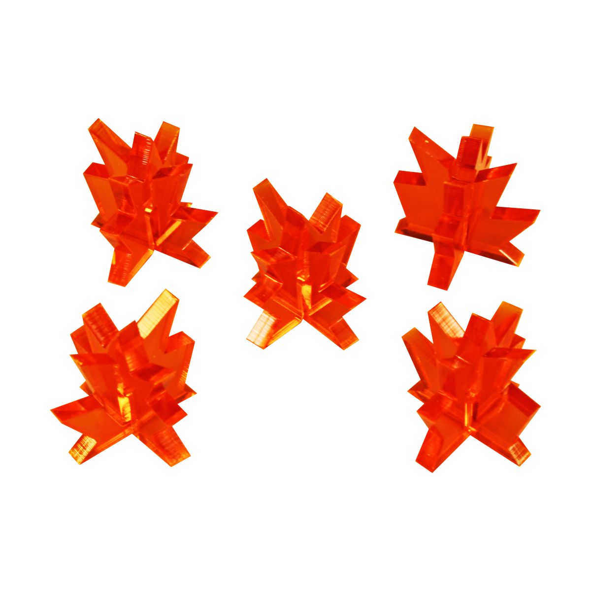 Blast Markers, Medium, Fluorescent Amber (5)