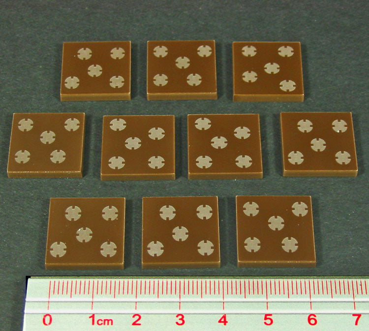 MineField Tokens, Brown (10)