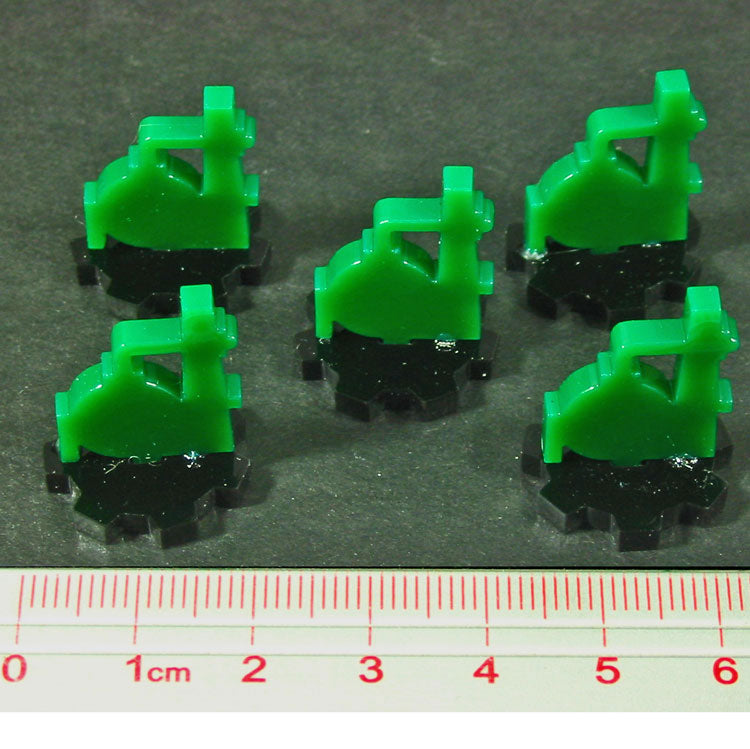 Refinery Markers, Green & Black (5)