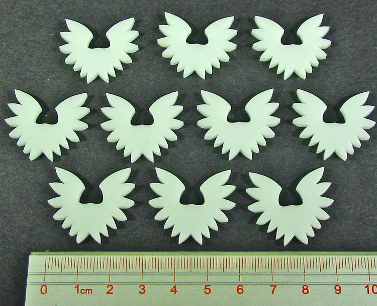 Flying Wing Tokens, White (10)