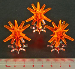 Fusion Blast Markers, Fluorescent Orange (3)