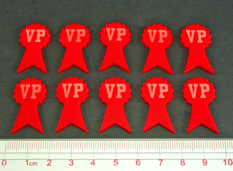 Victory Point Tokens, Red (10) - SPECIAL ORDER!