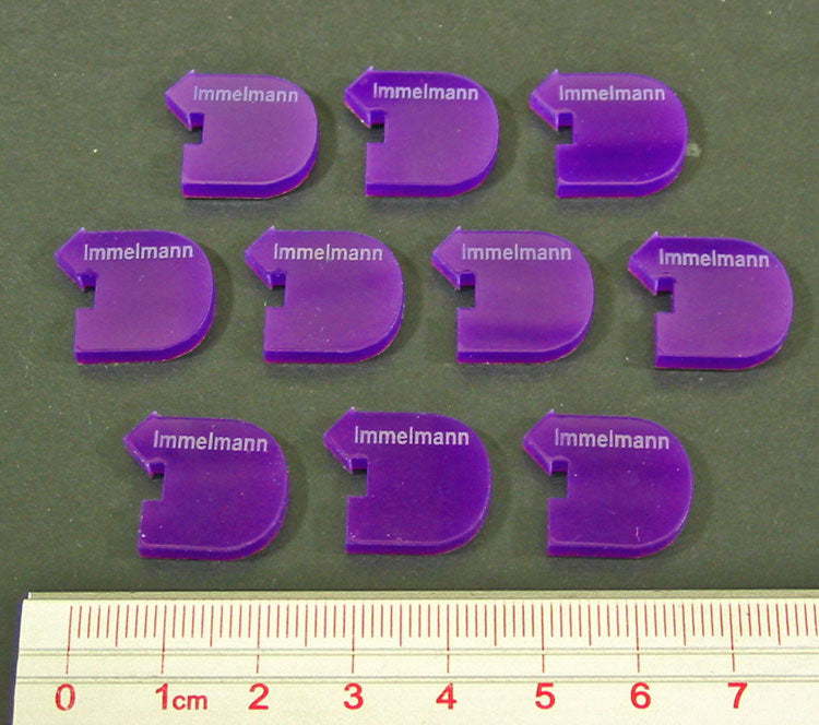 Immelmann Maneuver Tokens, Purple (10) - SPECIAL ORDER!