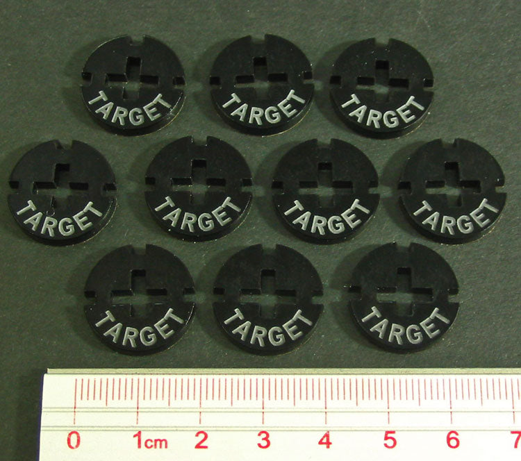 Target Tokens, Black (10)