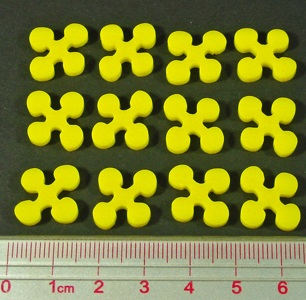 Fever Virus Tokens, Yellow (12)