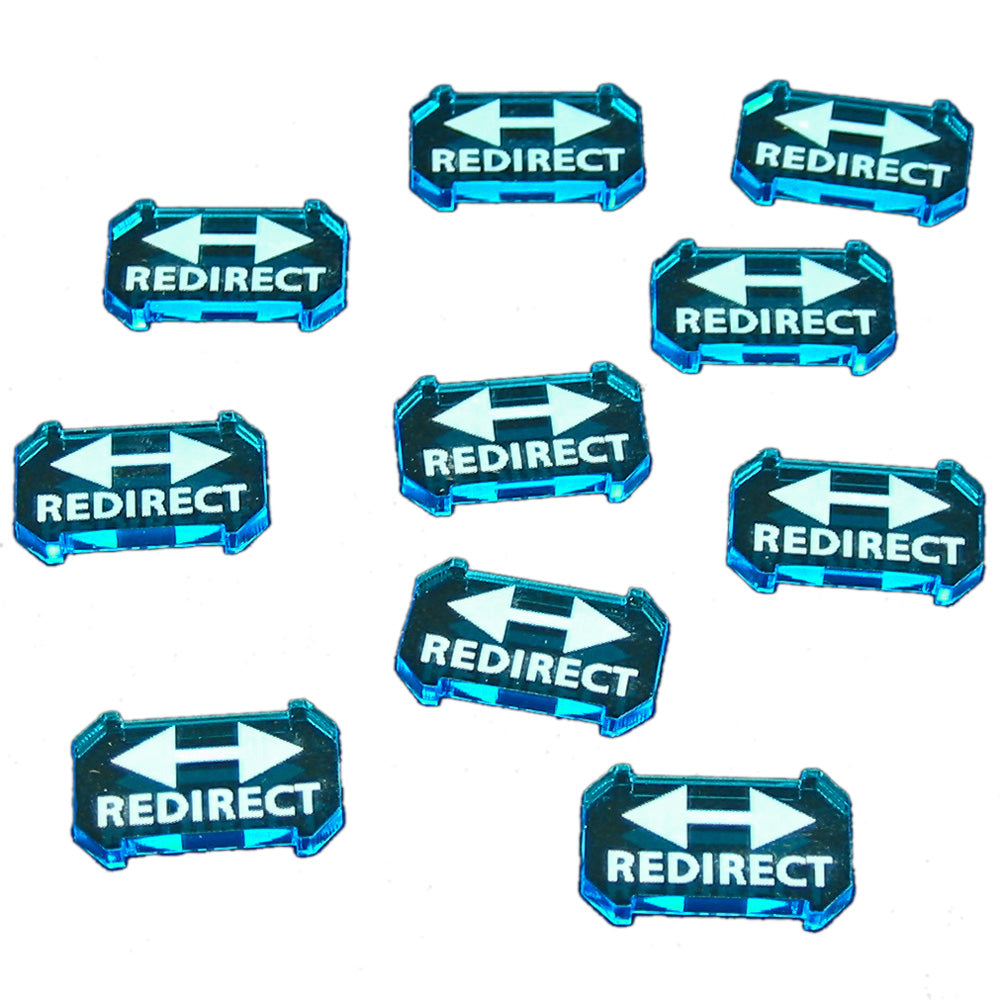 SW: Armada Redirect Defense Tokens, Fluorescent Blue (10)