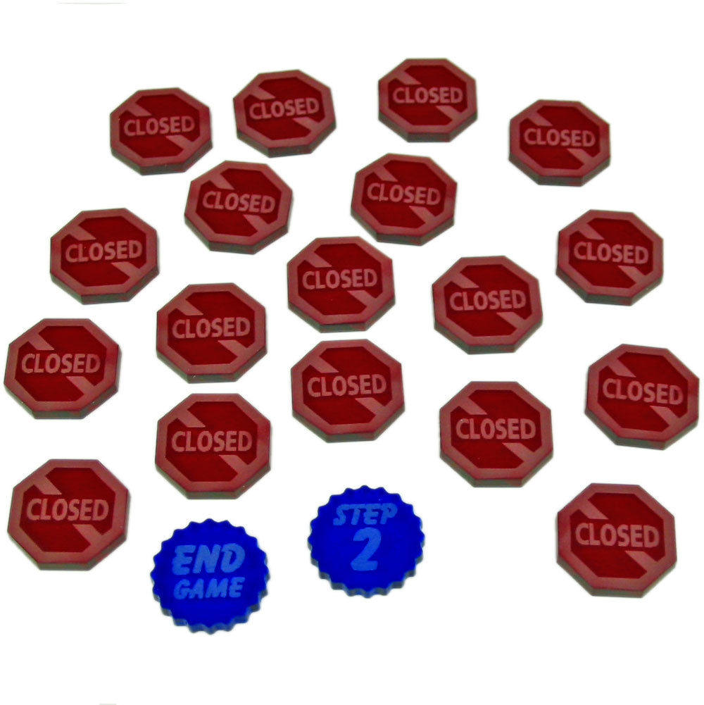 Power Plant Upgrade Set, Translucent Blue and Red (20) - SPECIAL ORDER!