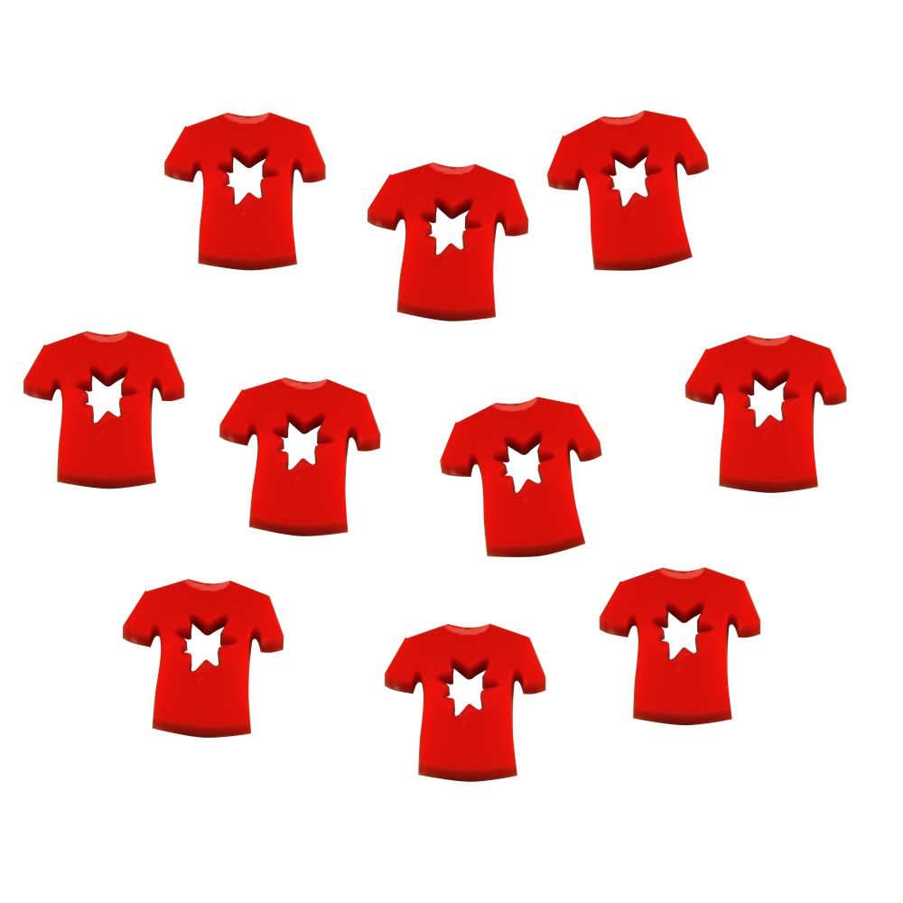 Red Shirt, Damage Tokens (10)