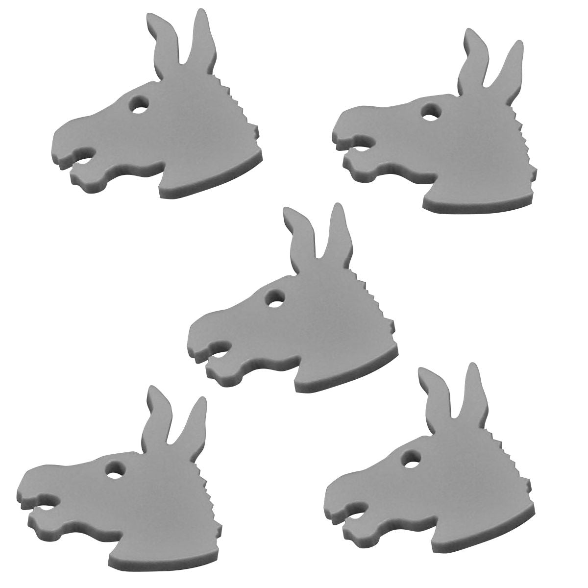 Donkey Tokens, Grey (5)