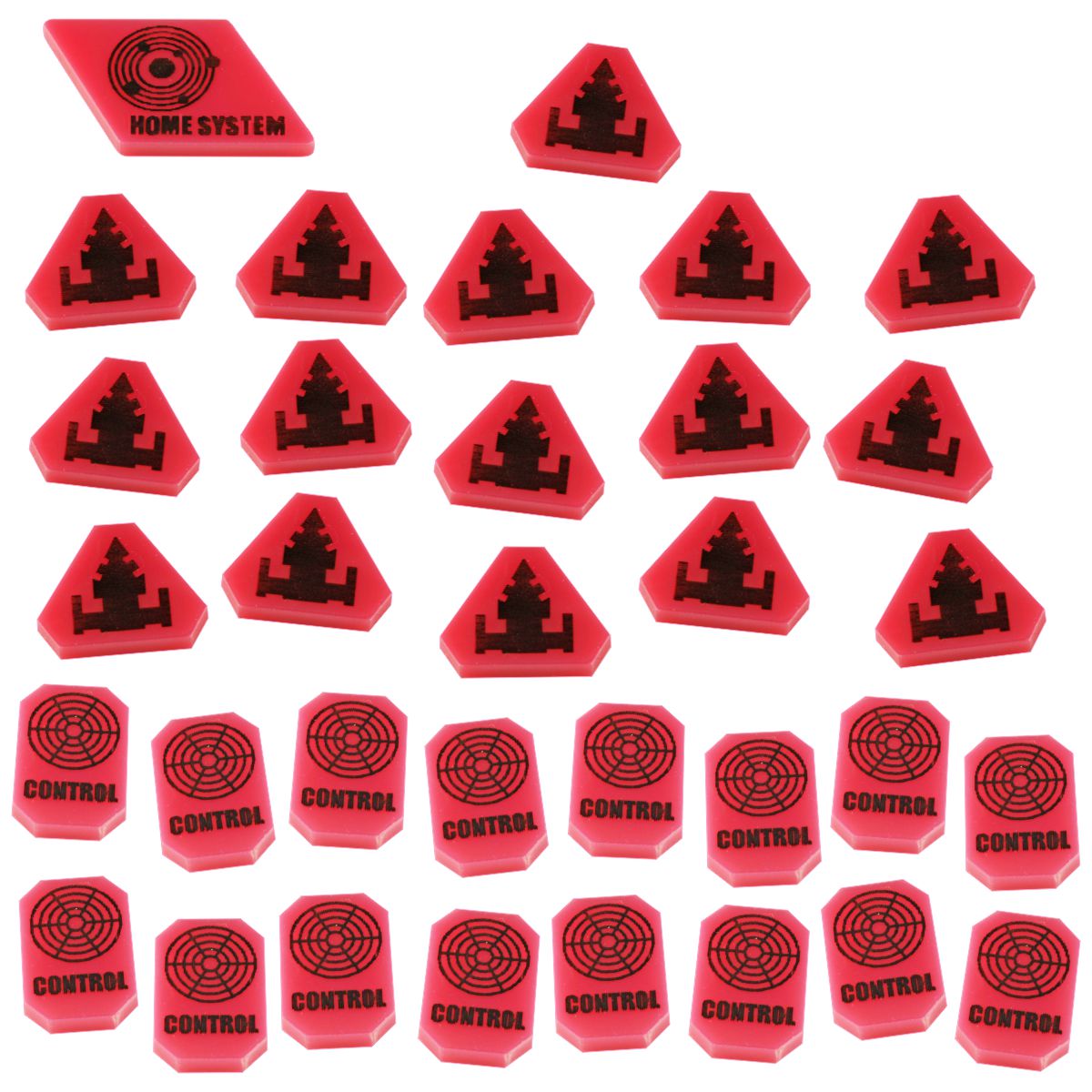 Command & Control Token Set, TI:4 Expansion, Pink (33) - SPECIAL ORDER!