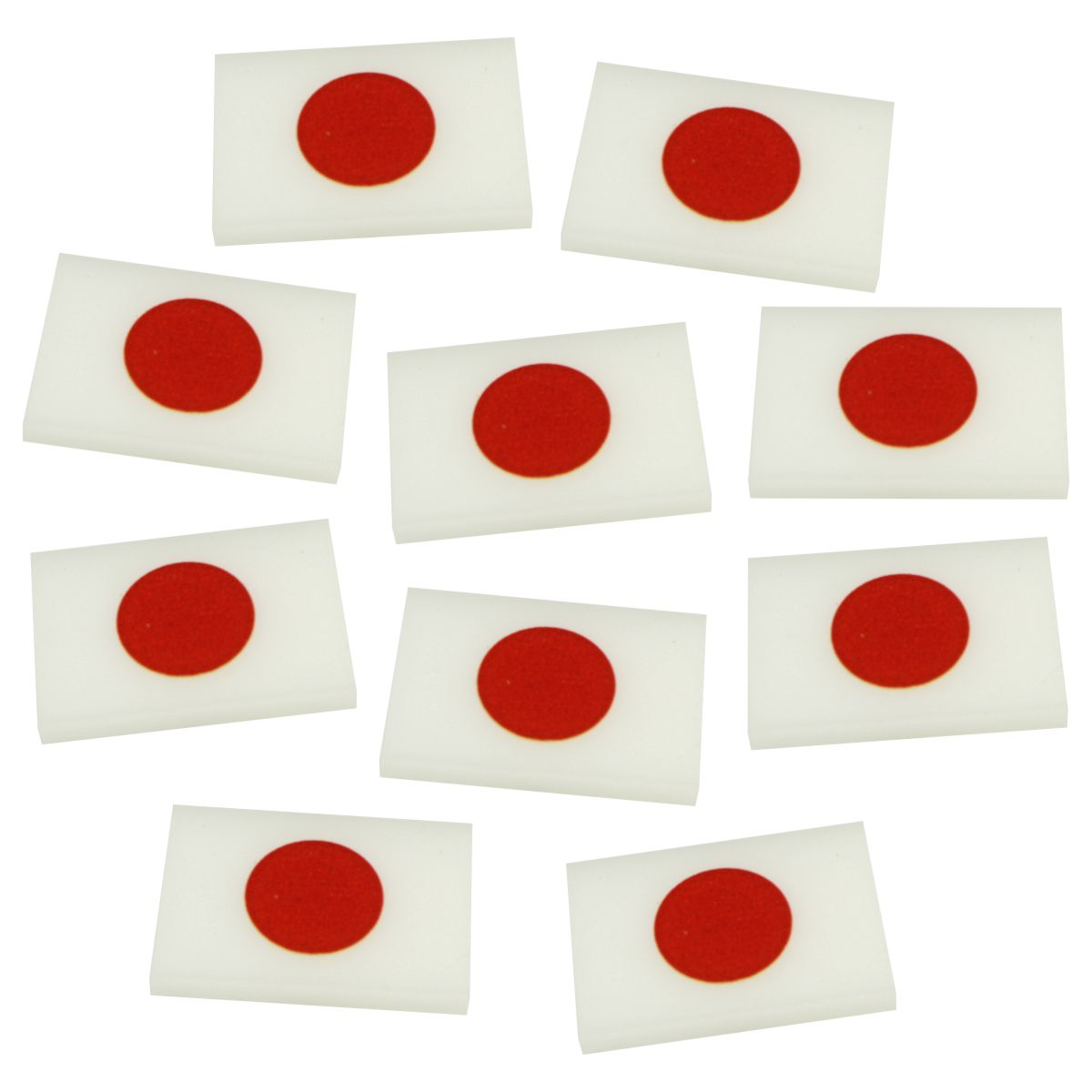 Premium Printed WWII Flag Tokens, Imperial Japan Flag (10) - SPECIAL ORDER!