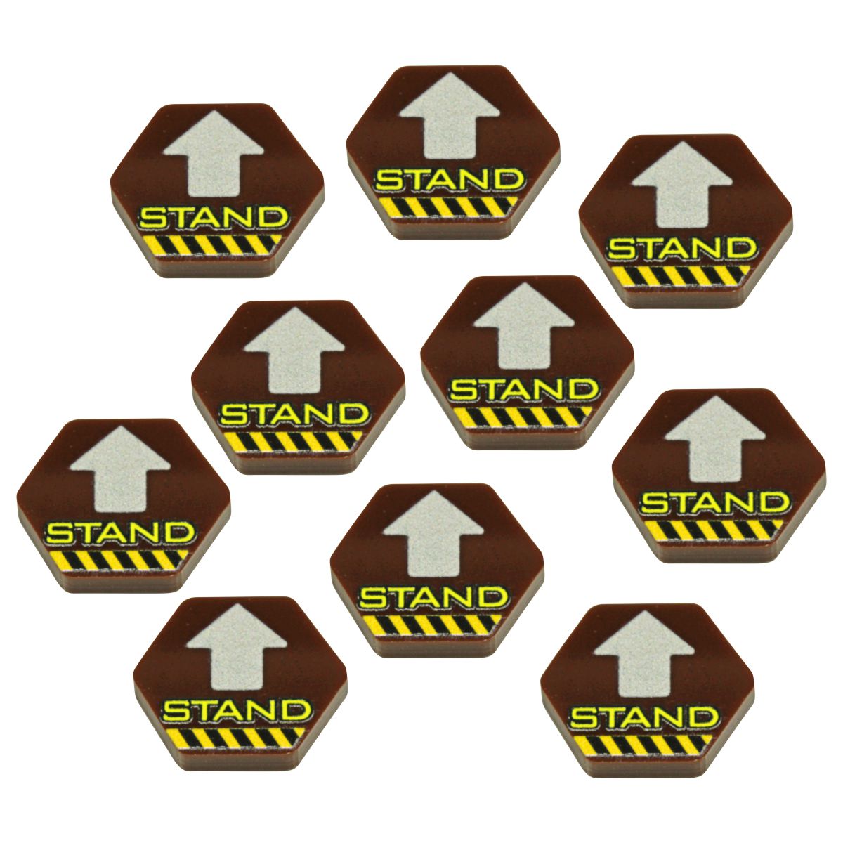 Premium Printed Mecha Stand Position Tokens (10) - SPECIAL ORDER!