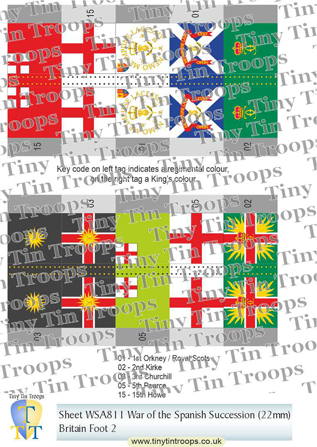 Britain & Allies, Sheet 11 (22mm)