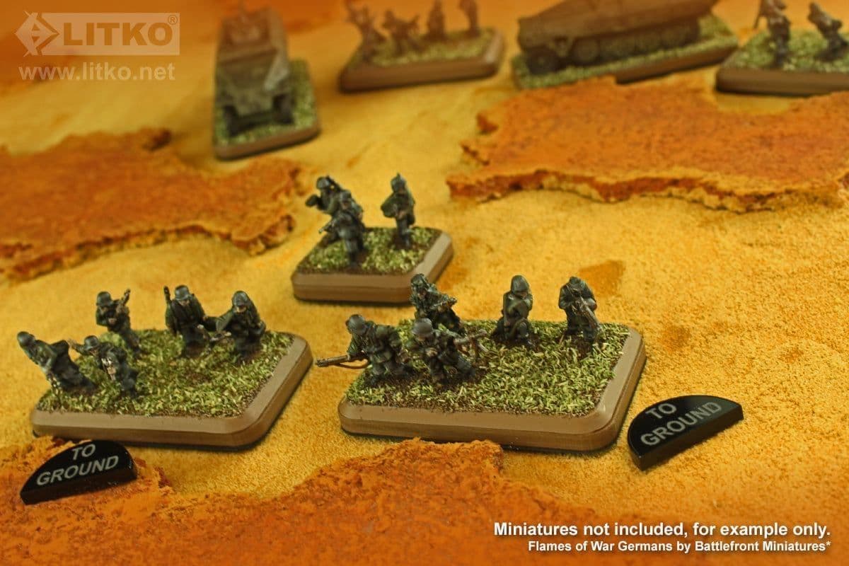 To Ground Tokens, Black (10)