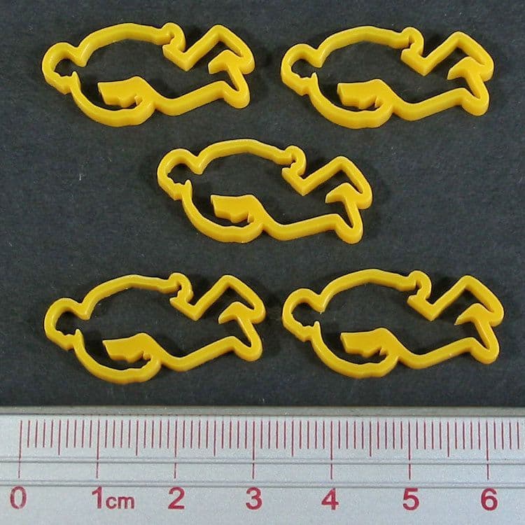 Victim Outline Tokens, Gold (5)