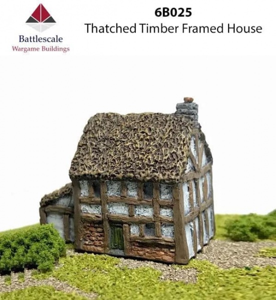 Thatched Timber Framed House