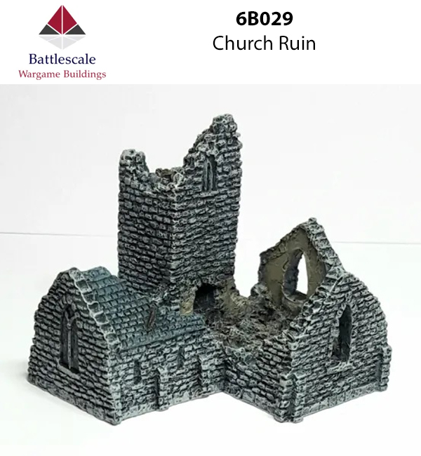 Battlescale 6mm buildings now available!