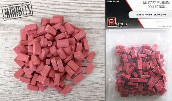 Large Bricks, red