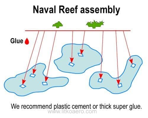 Naval Reef Marker Set (6)