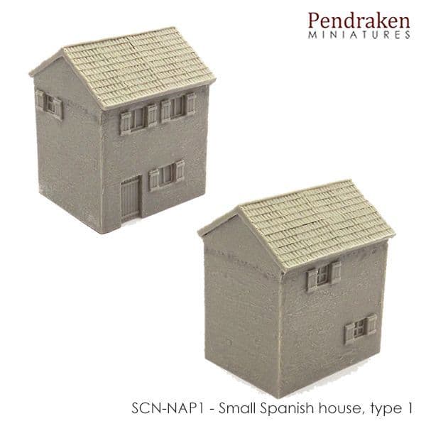 Small Spanish house, type 1
